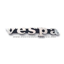 Emblême de tablier Vespa aluminium entraxes  80mm